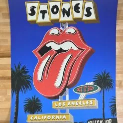 Sold Out Posters Rolling Stones - 2021 Poster No Filter Tour Los Angeles, CA 10/17