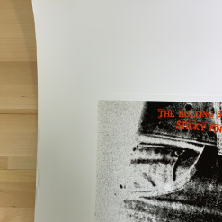 Sold Out Posters Gig Posters Rolling Stones - 1994 Official Poster Vintage Sticky Fingers X/5000