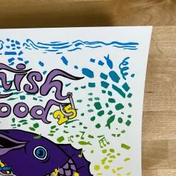 Phish Food - 2022 Jim Pollock Digital Edition Poster Ben & Jerry's