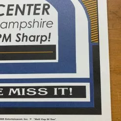 Bob Dylan - 2004 Geoff Gans Poster New Hampshire Whitemore Center