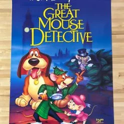 Sold Out Posters The Great Mouse Detective - 1986 Video Promo Movie Poster Original Vintage 9 Sold Out Posters The Great Mouse Detective - 1986 Video Promo Movie Poster Original Vintage