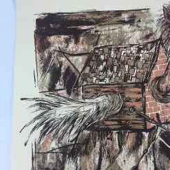 Besnard Lakes, Handsome Furs - 2007 Dan Grzeca Poster Chicago, IL Schubas