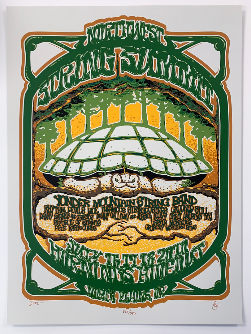 Northwest String Summit - 2010 Mike Distante Poster Plains, OR Horning's Hideout 4 Northwest String Summit - 2010 Mike Distante Poster Plains, OR Horning's Hideout