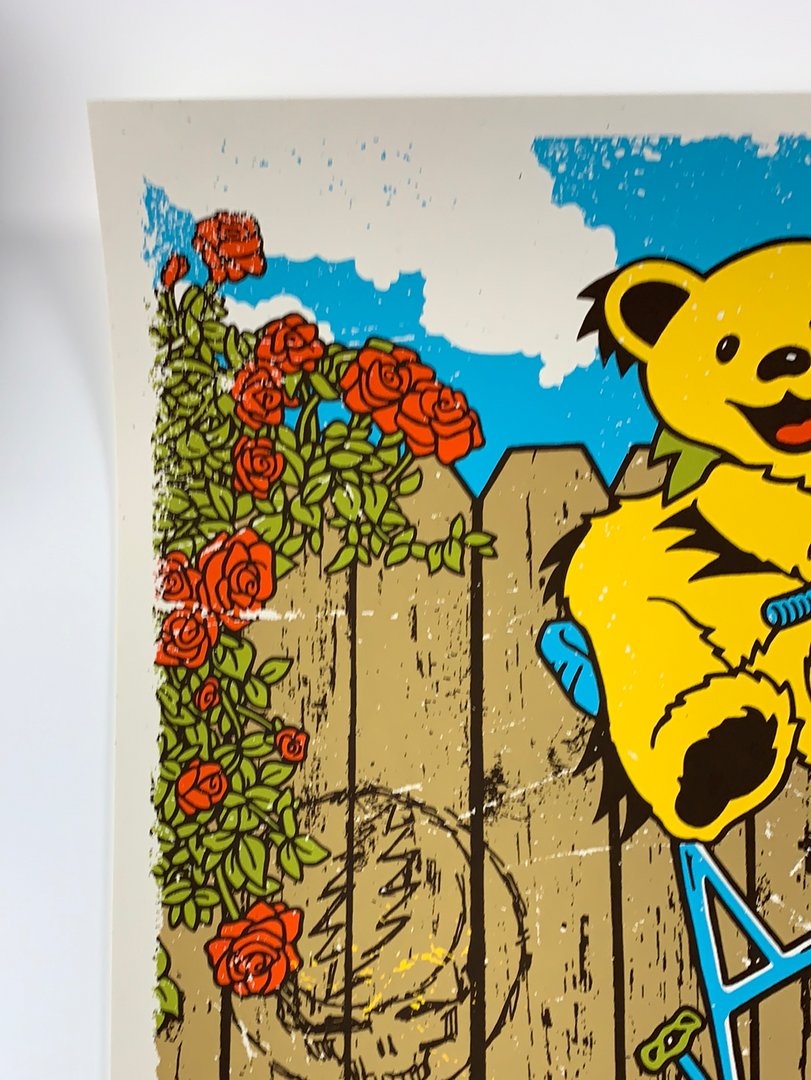 Gregg Gordon Dead & Company - 2016 Gigart Poster Portland, OR Summer Tour 5 Gregg Gordon Dead & Company - 2016 Gigart Poster Portland, OR Summer Tour