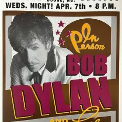 Gig Posters Bob Dylan - 2004 Geoff Gans Poster Boone, NC