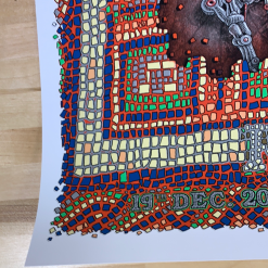 Pearl Jam - 2020 EMEK Streaming Poster Rome, Italy Stadio Olimpico Gig Posters