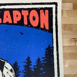 Sold Out Posters Eric Clapton - 2018 Poster Greenwich Town Party Gig Posters