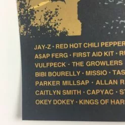 Austin City Limits Festival - 2017 Todd Slater Poster Zilker Park Austin, TX ACL