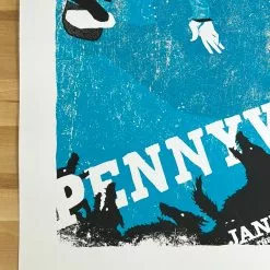 Gig Posters Pennywise - 2020 Moon Light Speed Press Poster Berkeley, CA