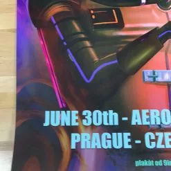 Nine Inch Nails - 2018 Julian Lasne Poster Prague, Czech Republic