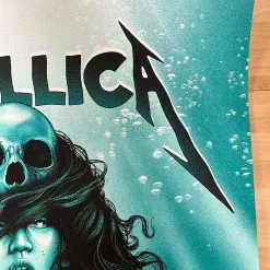 Metallica - 2019 Sara Deck Poster Barcelona, Spain Gig Posters