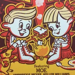 Moe. - 2006 Methane Studios Poster Chillicothe, IL Three Sisters Park Summer Cam