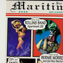 Gig Posters MHP 91 May - 2000 Greg Coiner Poster Maritime Hall San Fran 1st