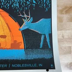 Methane Studios Dave Matthews Band - 2021 Methane Poster Noblesville, IN 6/22 Gig Posters