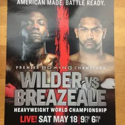 Sold Out Posters Boxing - 2019 Poster Wilder Vs Breazeale