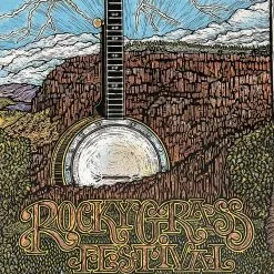 Colorado Rocky Grass Festival - 2019 Voodoo Catbox Poster Lyons, CO