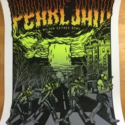 Ames Brothers Gig Posters Pearl Jam - 2014 Ames Design Poster Milton Keynes, UK Milton Keyes Bowl