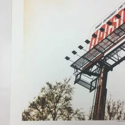 Flatstock 20 - 2009 Dan MacAdam Crosshair Poster Austin, TX Austin Convention Ce Gig Posters