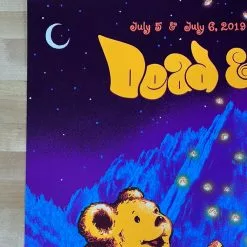 Dead & Company - 2019 James Flames Poster Boulder, CO Folsom Field 1st