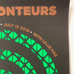 The Raconteurs - 2019 Matthew Jacobson Poster Minneapolis, MN Armory
