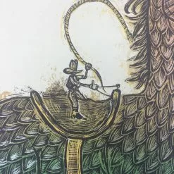 Tiny Cowboy - 2009 Dan Grzeca Poster Art Print 37/180