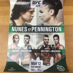 Sold Out Posters UFC 224- 2018 Poster Nunes Vs Pennington