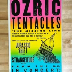 Colby Poster Printing Ozric Tentacles - 1990's Colby Poster UK, LA