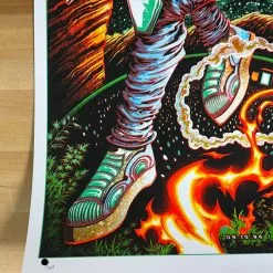 311 - 1996 Miles Tsang Poster Red Rocks Morrison, CO GREEN 13 311 - 1996 Miles Tsang Poster Red Rocks Morrison, CO GREEN