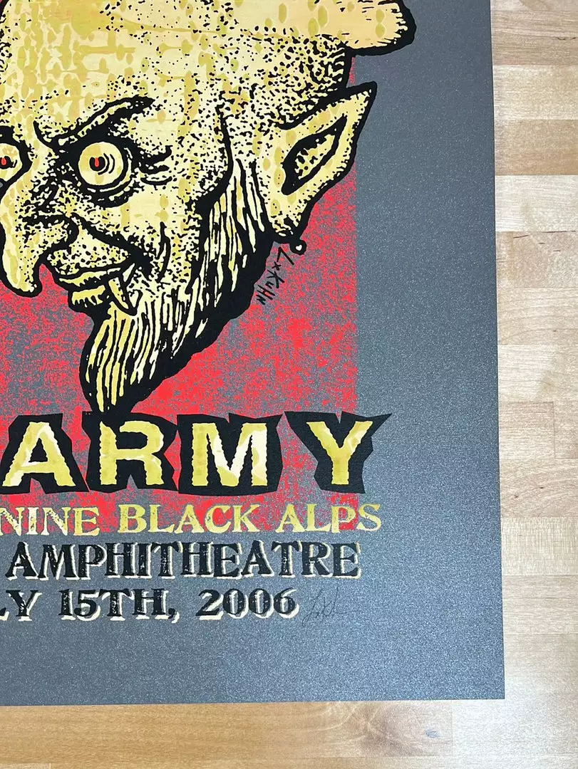 Social Distortion - 2006 Lindsey Kuhn Poster Red Rocks Morrison, CO Colorado 7 Social Distortion - 2006 Lindsey Kuhn Poster Red Rocks Morrison, CO Colorado