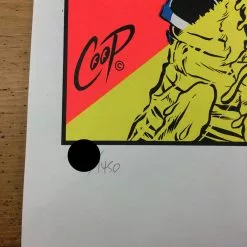 Green Day - 1995 Chris Coop Poster Los Angeles, CA S/N Olympic Auditorium