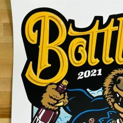 BottleRock Festival - 2021 Ames Brothers Poster Napa, CA 1st 10 BottleRock Festival - 2021 Ames Brothers Poster Napa, CA 1st