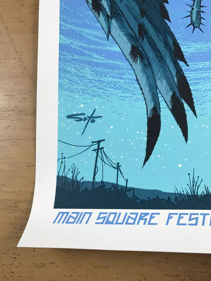 Gig Posters Pearl Jam - 2010 Jeff Soto Poster Arras, France, Town Square 9 Gig Posters Pearl Jam - 2010 Jeff Soto Poster Arras, France, Town Square