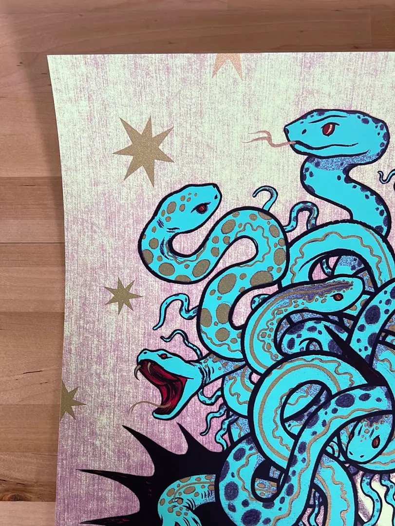 Gig Posters Mastodon - 2022 Tara McPherson Poster Pittsburgh, PA 5 Gig Posters Mastodon - 2022 Tara McPherson Poster Pittsburgh, PA