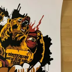 Black Keys - 2012 Alex Lehours Poster Newcastle, AUS S/N Gig Posters