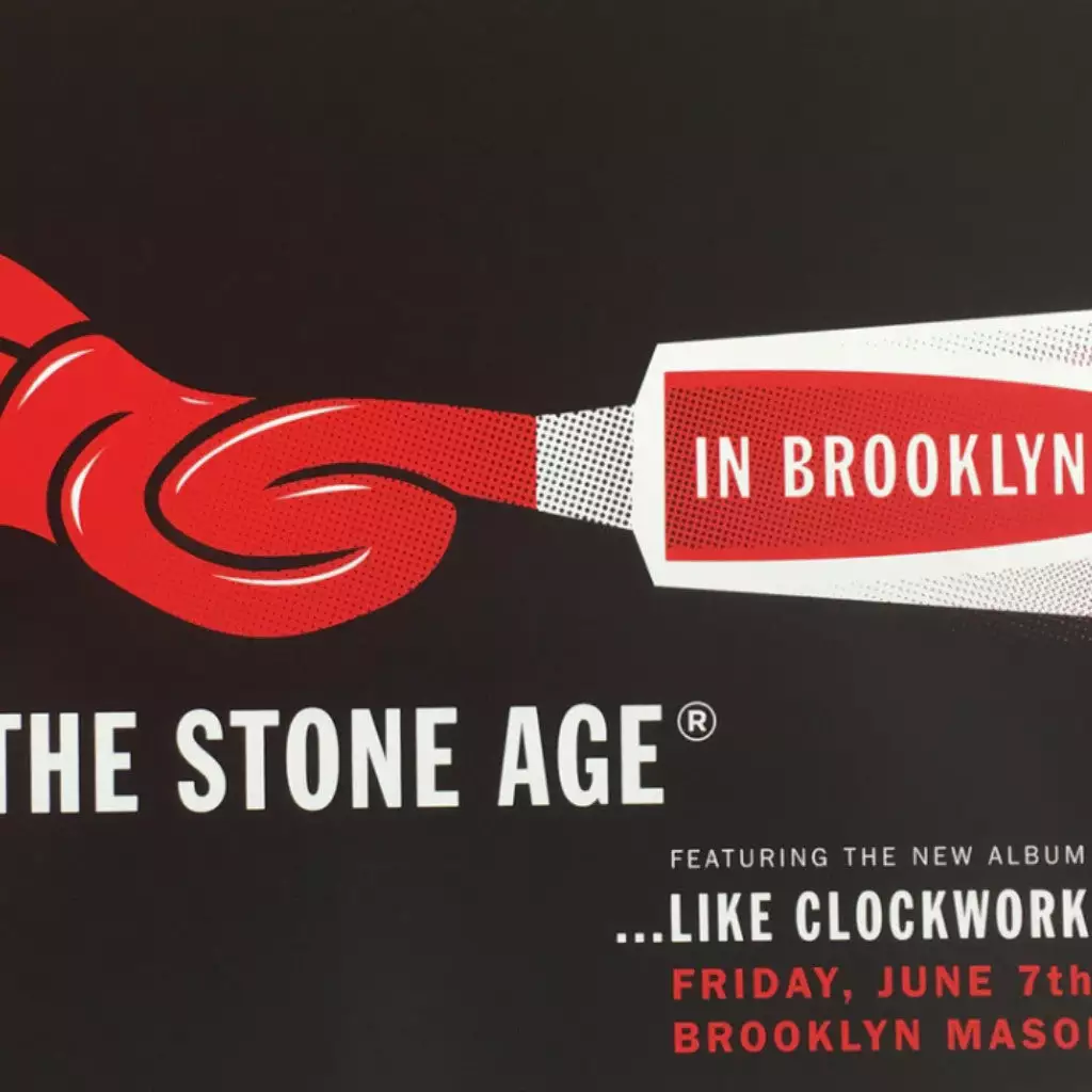 Queens Of The Stone Age - 2013 Kii Arens Poster Brooklyn New York QOTSA 3 Queens Of The Stone Age - 2013 Kii Arens Poster Brooklyn New York QOTSA