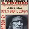 Willie Nelson - 2004 Franks Brothers 10/3 Poster Canyon, TX Gig Posters 2 Willie Nelson - 2004 Franks Brothers 10/3 Poster Canyon, TX Gig Posters