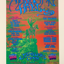 Mark Henson Gig Posters MHP 56 Bad Religion - 1999 Poster Maritime Hall San Fran 1st