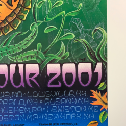Phil Lesh And Friends - 2001 Michael Everett Poster Fall Tour Grateful Dead