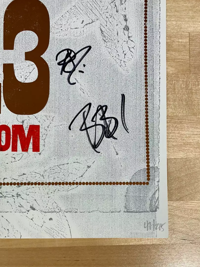 Mohawk Press Umphrey's McGee - 2013 Poster Buffalo, NY Band Signed 47/215 7 Mohawk Press Umphrey's McGee - 2013 Poster Buffalo, NY Band Signed 47/215