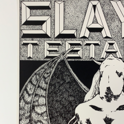 Gig Posters Slayer - 1991 Frank Kozik Poster Houston, TX The Unicorn