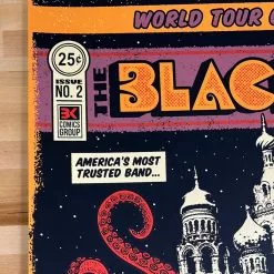 The Black Keys - 2021 Status Serigraph Poster St Petersburgh, FL Gig Posters