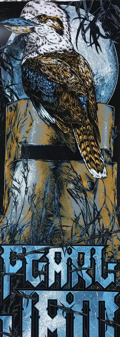 Pearl Jam - 2014 Rhys Cooper Poster Melbourne, AUS Flemington Racecourse 3 Pearl Jam - 2014 Rhys Cooper Poster Melbourne, AUS Flemington Racecourse