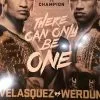 Sold Out Posters UFC 188 Poster Velazquez Vs. Werdum Mexico PPV