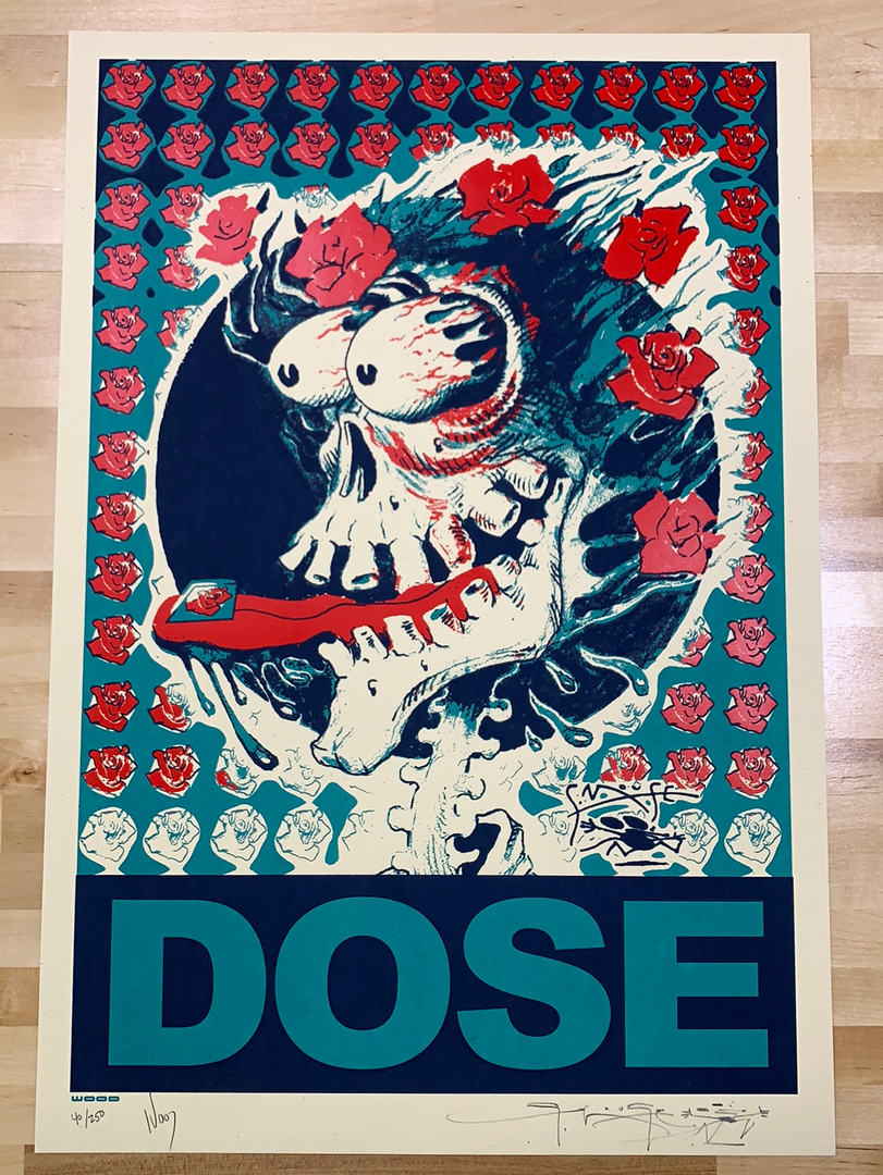 Dose - 2009 Stanely Mouse, Jeff Wood Poster Art Print 4 Dose - 2009 Stanely Mouse, Jeff Wood Poster Art Print