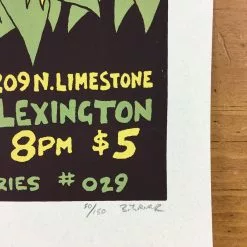 Vandermark 5 - 2004 Cricket Press Poster Lexington, KY Mecca Gig Posters