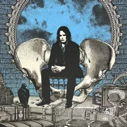 Colorado Jack White - 2012 Rob Jones Poster Red Rocks Morrison, CO