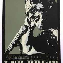 Lee Brice - 2015 Billy Perkins Poster Fall Tour Jagermeister Gig Posters