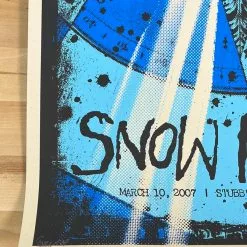 Gig Posters Snow Patrol - 2007 Todd Slater Poster Austin, TX Stubb's