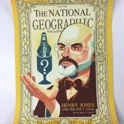 Henry Jones And The Holy Grail - 2013 Glen Brogan Poster Art Print