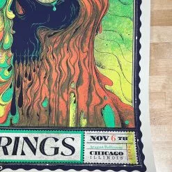 Billy Strings - 2021 Delicious Design League Poster Chicago, IL